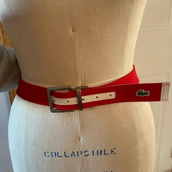 Lacoste réversible belt